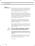 Preview for 4 page of ETNA 1983RVSA Instructions For Use Manual