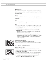 Preview for 36 page of ETNA 1983RVSA Instructions For Use Manual