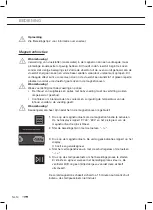 Предварительный просмотр 14 страницы ETNA 734145 Instructions For Use Manual