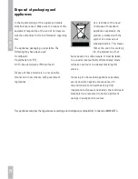 Preview for 36 page of ETNA A3405 User Manual