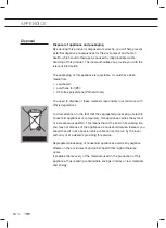 Preview for 50 page of ETNA A4423L Instructions For Use Manual