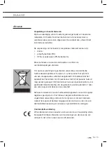 Preview for 15 page of ETNA AB790 Series Instructions For Use Manual