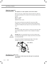 Предварительный просмотр 40 страницы ETNA AD570 Series Instructions For Use Manual