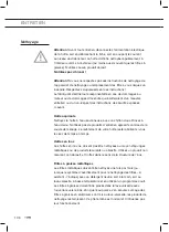 Preview for 22 page of ETNA AD780RVS Instructions For Use Manual