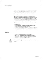 Preview for 25 page of ETNA AD780RVS Instructions For Use Manual