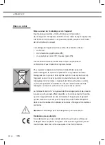 Preview for 46 page of ETNA AFI8534ZT Instructions For Use Manual