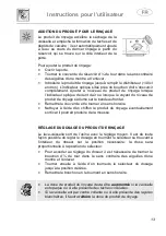 Preview for 43 page of ETNA AFI8591ZT Instruction Manual