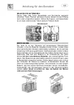 Preview for 75 page of ETNA AFI8591ZT Instruction Manual