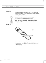 Предварительный просмотр 40 страницы ETNA AI553RVS Instructions For Use Manual