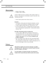 Предварительный просмотр 22 страницы ETNA AIP790 Series Instructions For Use Manual