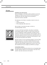 Preview for 10 page of ETNA AOP380 Series Instructions For Use Manual