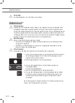 Предварительный просмотр 14 страницы ETNA CM450RVS Instructions For Use Manual