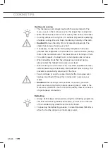 Предварительный просмотр 98 страницы ETNA CM544RVS Instructions For Use Manual