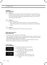 Предварительный просмотр 38 страницы ETNA CMV334RVS Instructions For Use Manual