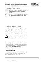 Preview for 9 page of ETNA Dorado Medium Espresso Instructions For Use Manual