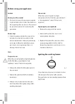 Preview for 20 page of ETNA EFG409H Instructions For Use Manual