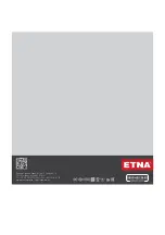 Предварительный просмотр 12 страницы ETNA EFP 11 D User Manual