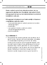 Preview for 3 page of ETNA EN60335-1 Instructions For Use Manual