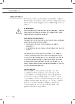 Preview for 18 page of ETNA EN60335-1 Instructions For Use Manual