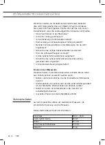 Preview for 60 page of ETNA ESM223RVS Instructions For Use Manual