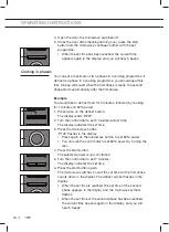 Preview for 72 page of ETNA ESM223RVS Instructions For Use Manual