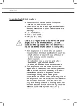 Preview for 37 page of ETNA EVW100WIT Instructions For Use Manual