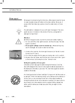 Preview for 44 page of ETNA EVW100WIT Instructions For Use Manual