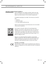 Preview for 61 page of ETNA EVW100WIT Instructions For Use Manual