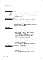 Preview for 10 page of ETNA EVW7962 Instructions For Use Manual