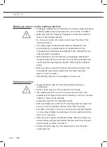 Preview for 44 page of ETNA EWM125B Instructions For Use Manual