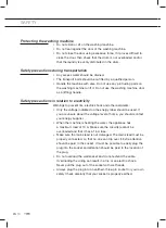 Preview for 46 page of ETNA EWM125B Instructions For Use Manual