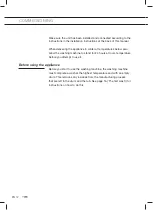 Preview for 48 page of ETNA EWM125B Instructions For Use Manual