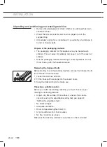 Preview for 68 page of ETNA EWM125B Instructions For Use Manual