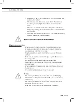 Preview for 71 page of ETNA EWM125B Instructions For Use Manual