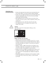 Preview for 41 page of ETNA FFGV561 Series Instructions For Use Manual