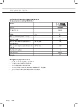 Preview for 56 page of ETNA FG890 Series Instructions For Use Manual