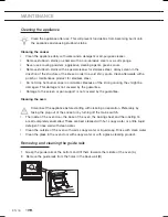 Preview for 42 page of ETNA FGV660RVS Instructions For Use Manual