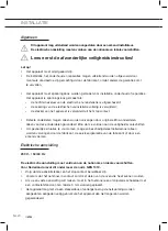 Preview for 20 page of ETNA FIV560 Series Instructions For Use Manual