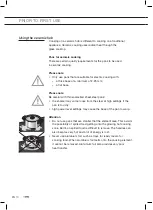 Предварительный просмотр 42 страницы ETNA FKV760RVS Instructions For Use Manual