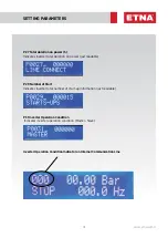 Preview for 19 page of ETNA Hydrokon User Manual