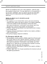 Preview for 33 page of ETNA KCV182NWIT Instructions For Use Manual