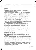 Preview for 9 page of ETNA KVO482 Instructions For Use Manual