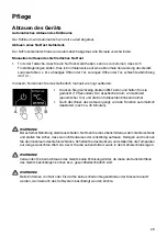 Preview for 97 page of ETNA KVV793 Series Instructions For Use Manual