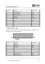 Предварительный просмотр 11 страницы ETNA LP 14 Technical Manual