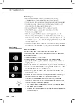 Предварительный просмотр 40 страницы ETNA OM370RVS Instructions For Use Manual