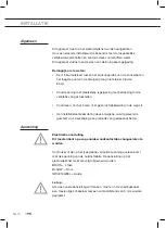 Предварительный просмотр 10 страницы ETNA RA345 Series Instructions For Use Manual