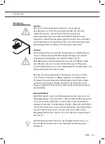 Предварительный просмотр 39 страницы ETNA RA345BEI Instructions For Use Manual