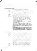 Предварительный просмотр 38 страницы ETNA SM344RVS Instructions For Use Manual