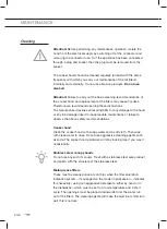 Предварительный просмотр 44 страницы ETNA T4410LRVS Instructions For Use Manual