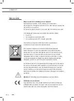 Предварительный просмотр 46 страницы ETNA TFI7001ZT Instructions For Use Manual